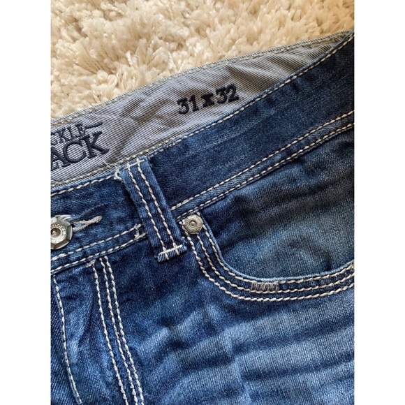 Buckle Black Bootcut Jeans - Picture 5 of 8